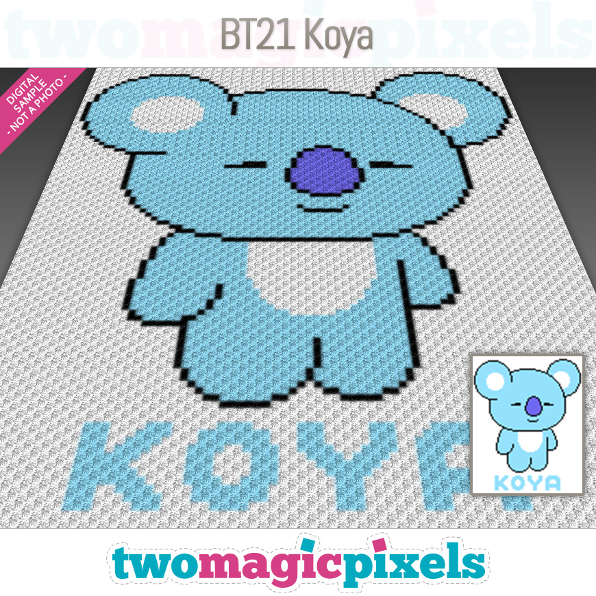 BT21 Koya by Two Magic Pixels