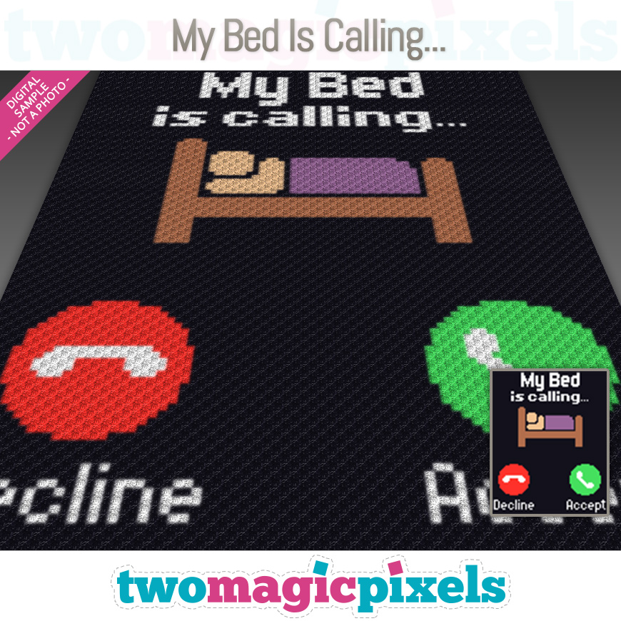 My Bed Is Calling... by Two Magic Pixels