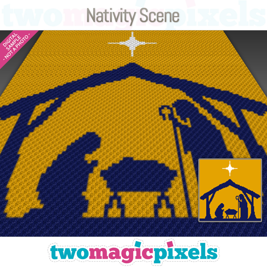 Nativity Scene by Two Magic Pixels
