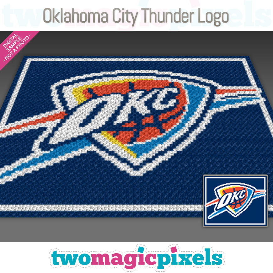 Oklahoma City Thunder Logo by Two Magic Pixels