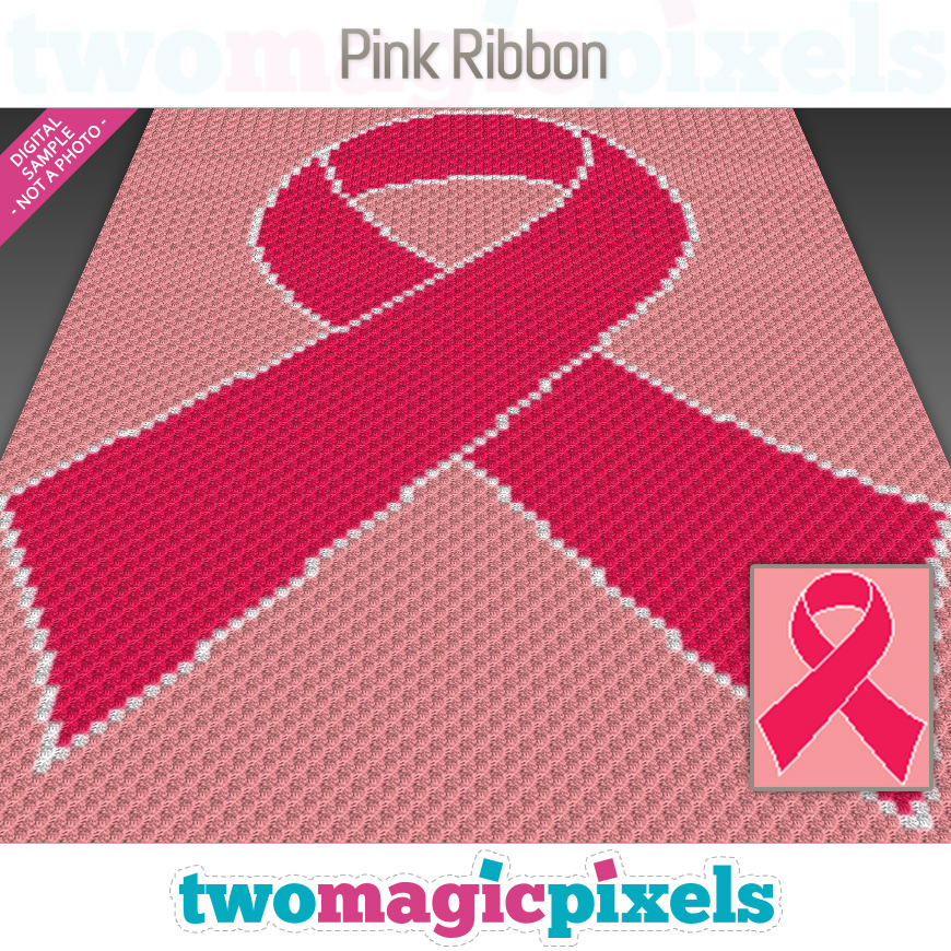 Pink Ribbon by Two Magic Pixels