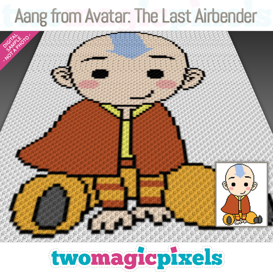 Aang from Avatar: The Last Airbender by Two Magic Pixels
