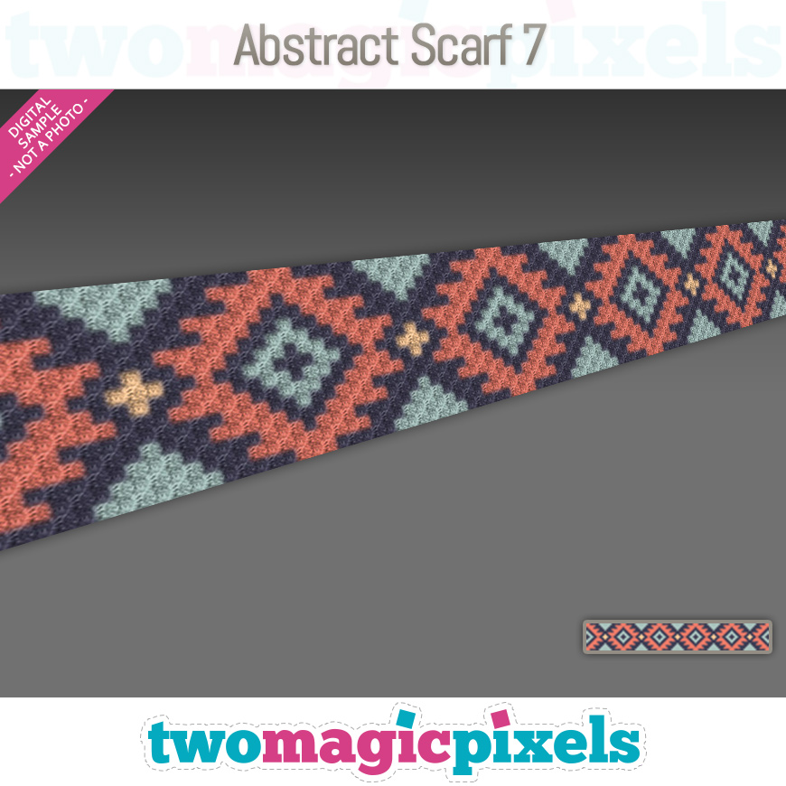 Abstract Scarf 7 by Two Magic Pixels