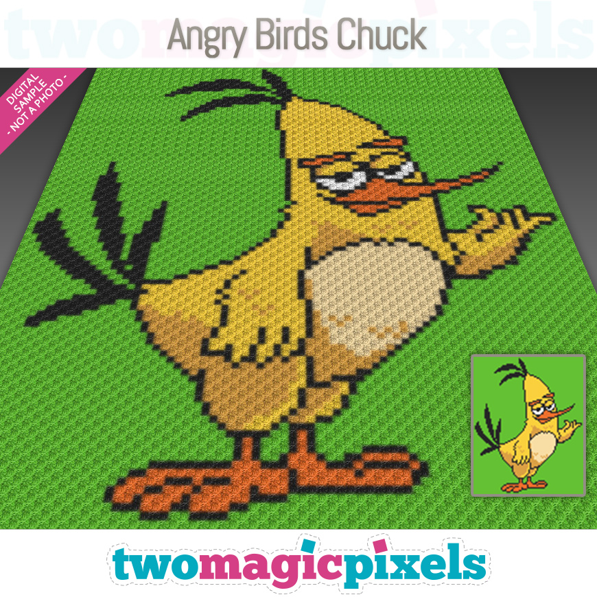 Angry Birds Chuck by Two Magic Pixels