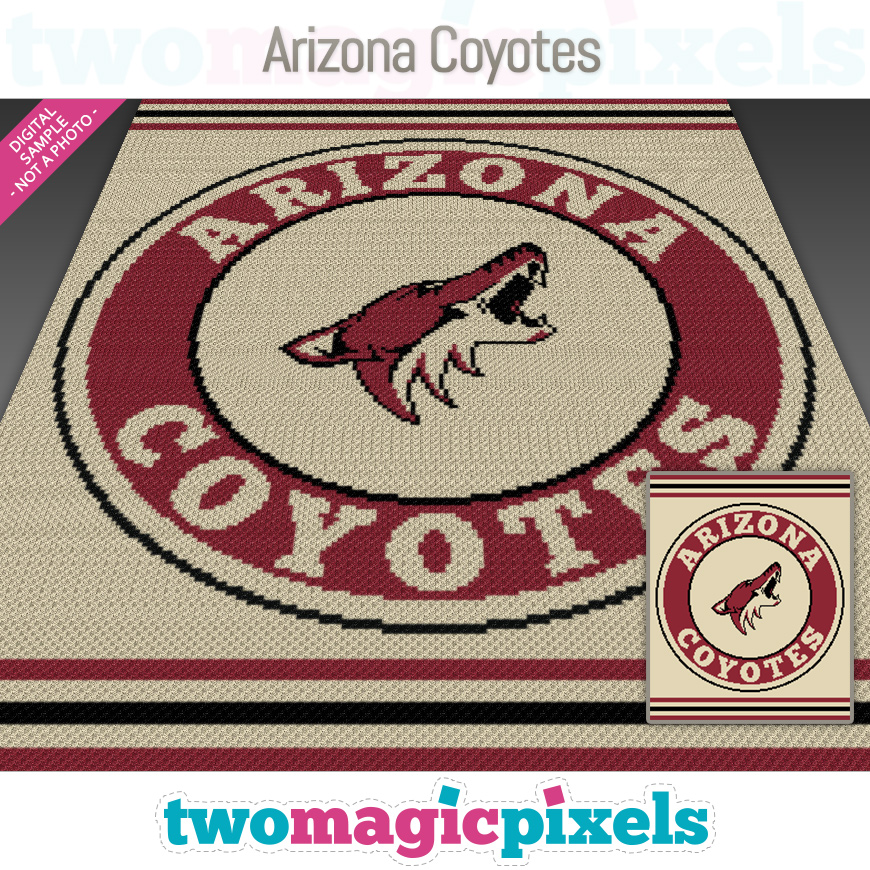 Arizona Coyotes by Two Magic Pixels