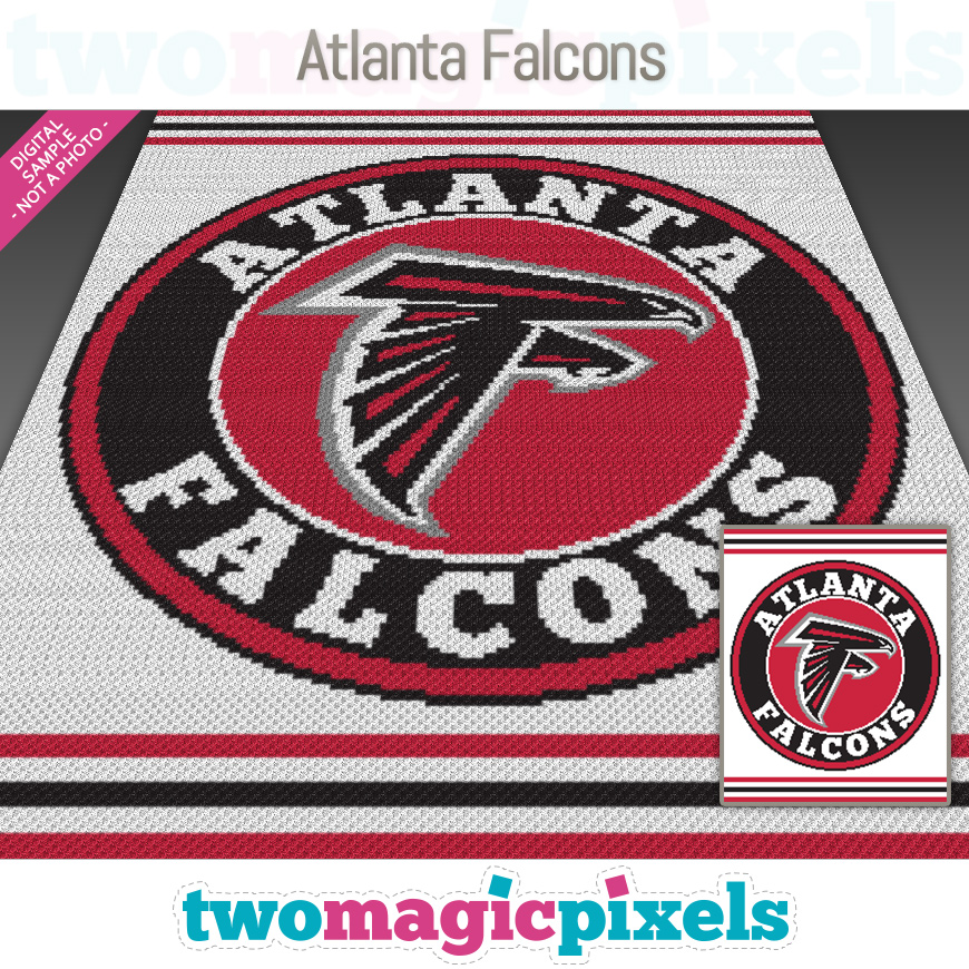 Atlanta Falcons by Two Magic Pixels