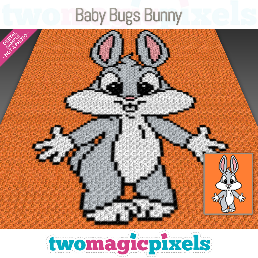 Baby Bugs Bunny by Two Magic Pixels