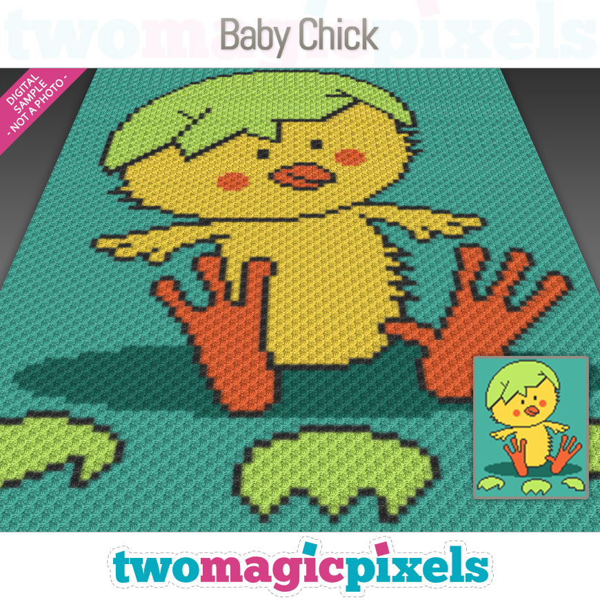 Baby Chick by Two Magic Pixels
