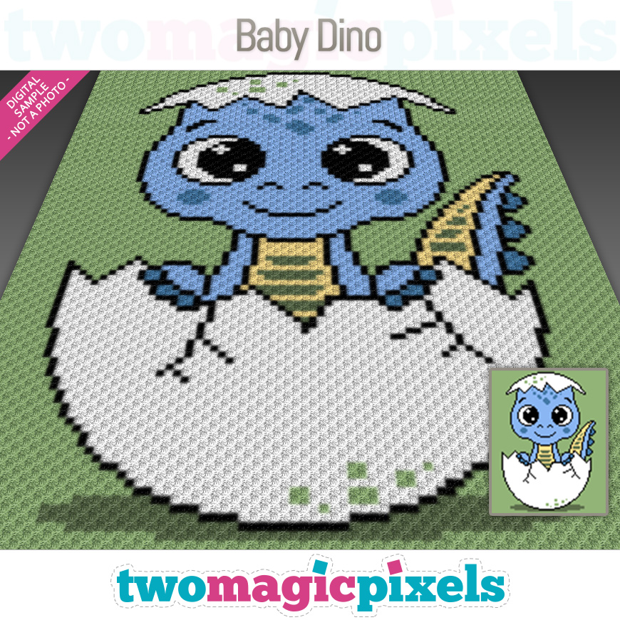 Baby Dino by Two Magic Pixels