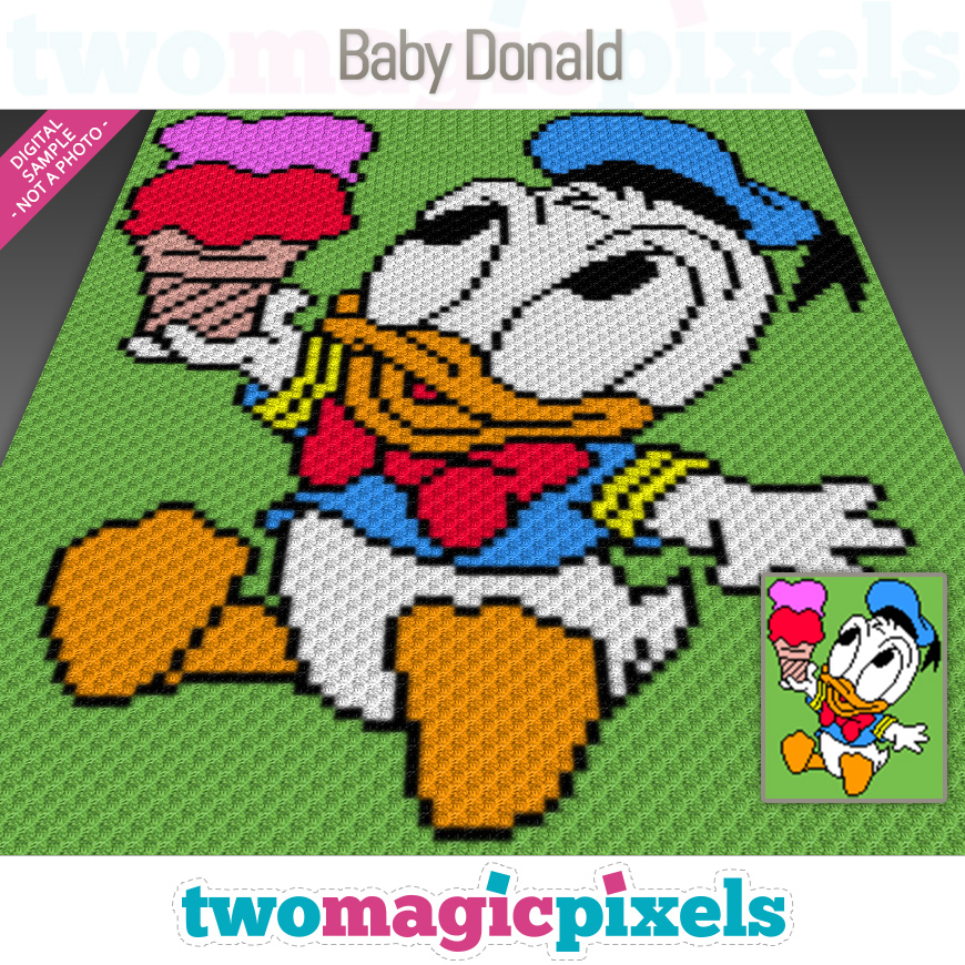 Baby Donald by Two Magic Pixels