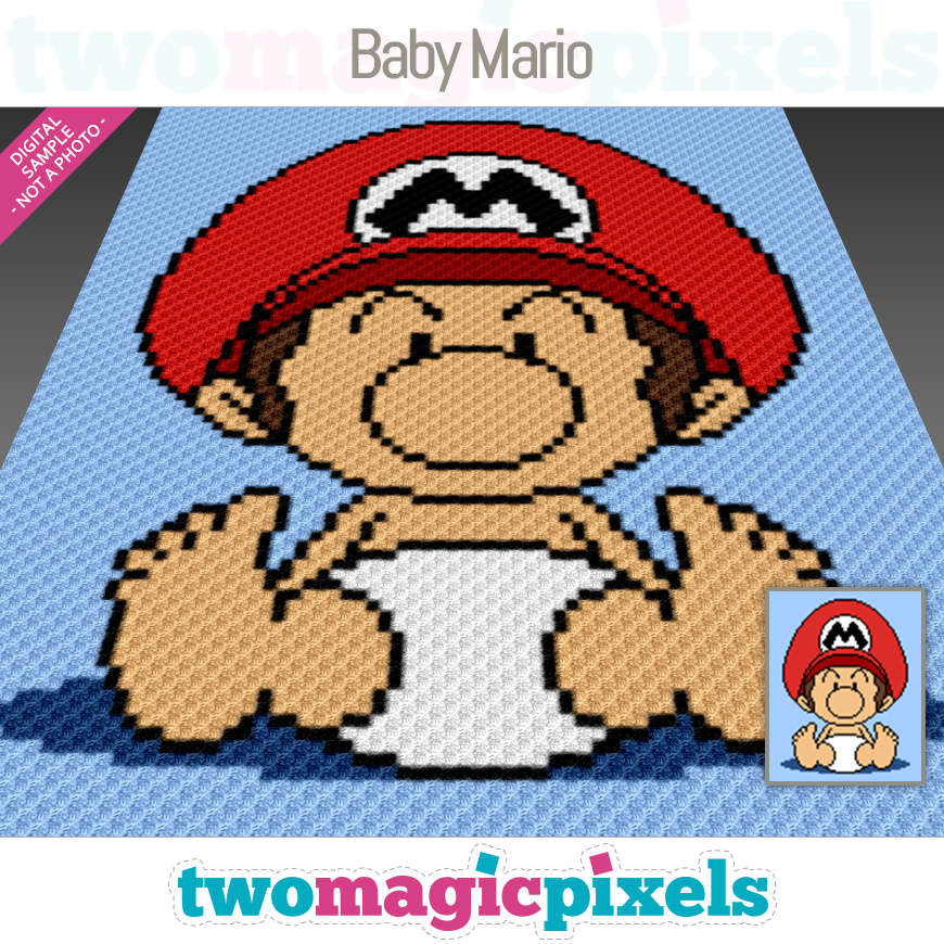 Baby Mario by Two Magic Pixels