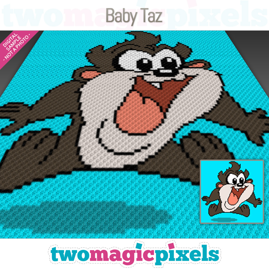 Baby Taz by Two Magic Pixels