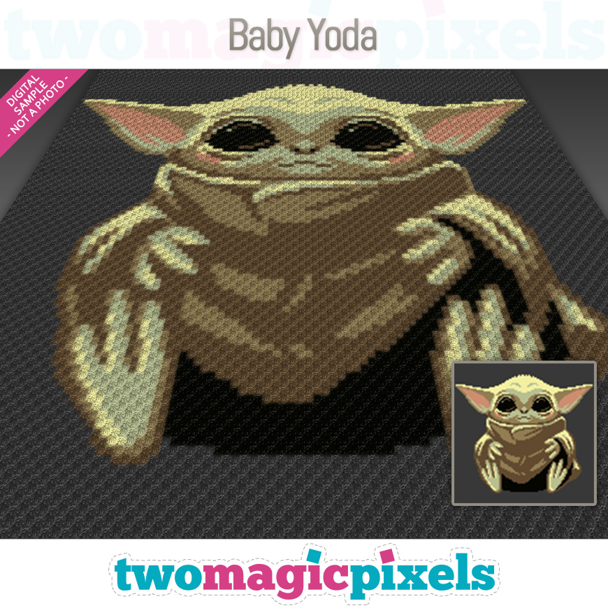 Baby Yoda by Two Magic Pixels