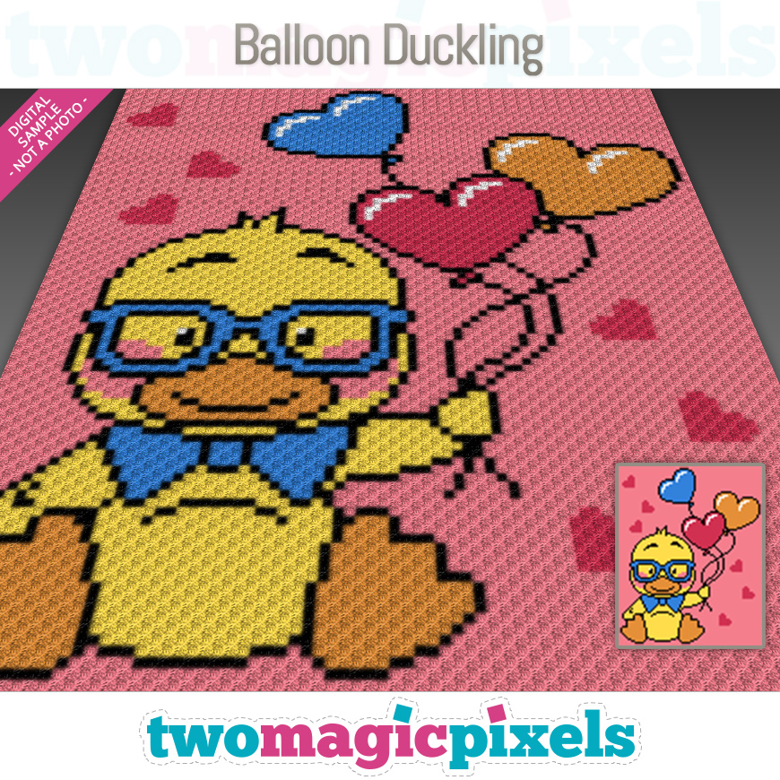 Balloon Duckling by Two Magic Pixels