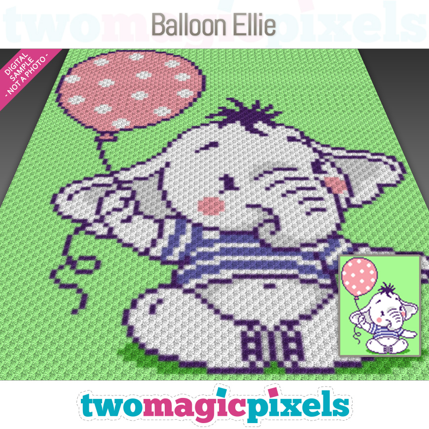 Balloon Ellie by Two Magic Pixels