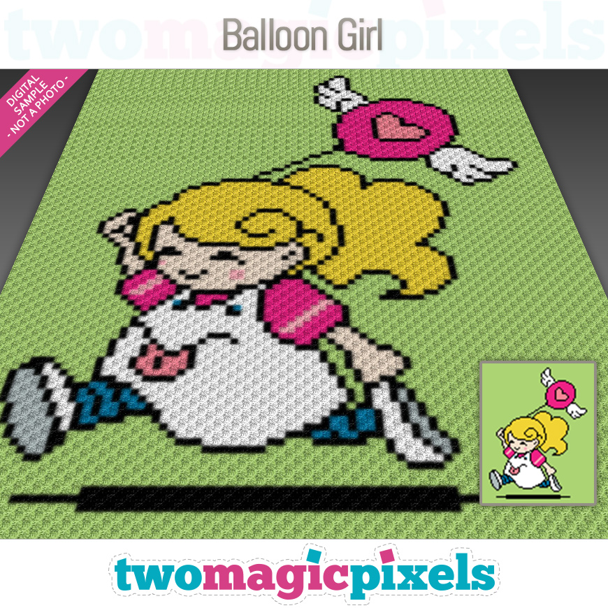 Balloon Girl by Two Magic Pixels