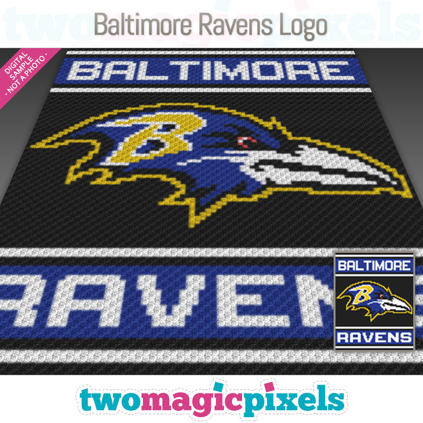 Baltimore Ravens Logo by Two Magic Pixels