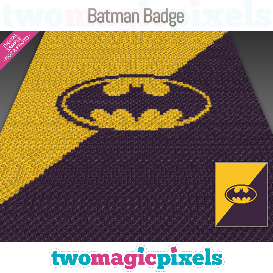 Batman Badge by Two Magic Pixels