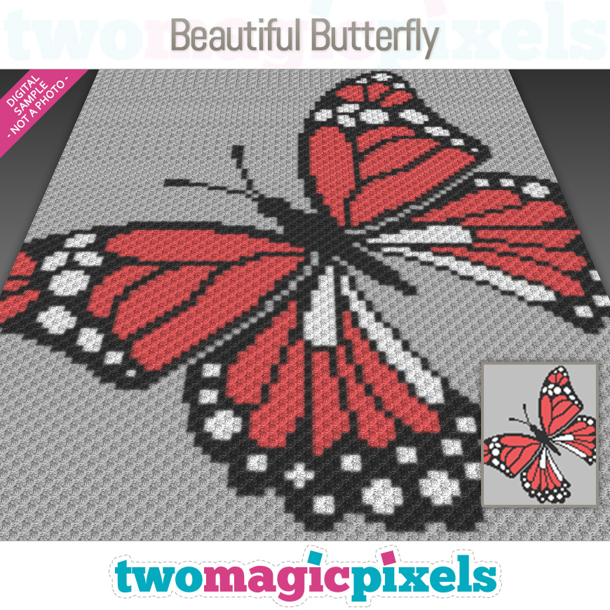 Beautiful Butterfly by Two Magic Pixels