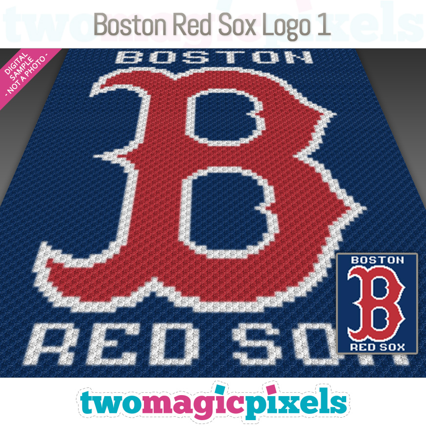 Boston Red Sox Logo 1 by Two Magic Pixels