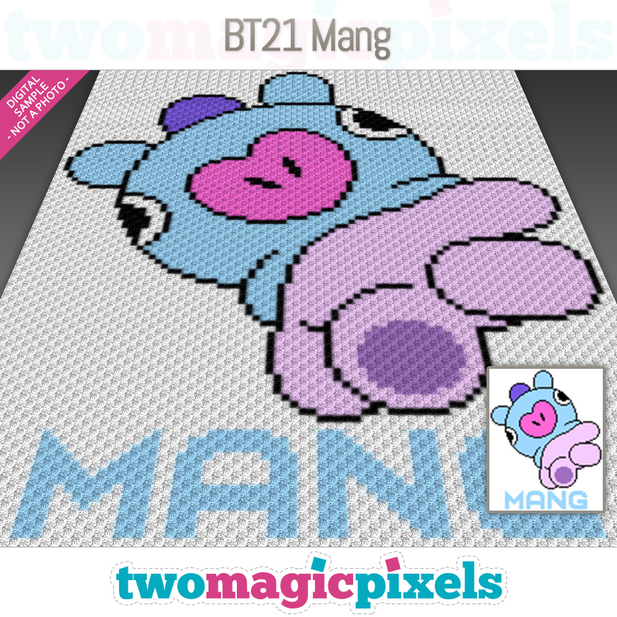 BT21 Mang by Two Magic Pixels