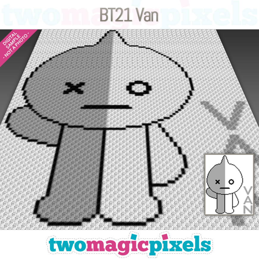 BT21 Van by Two Magic Pixels