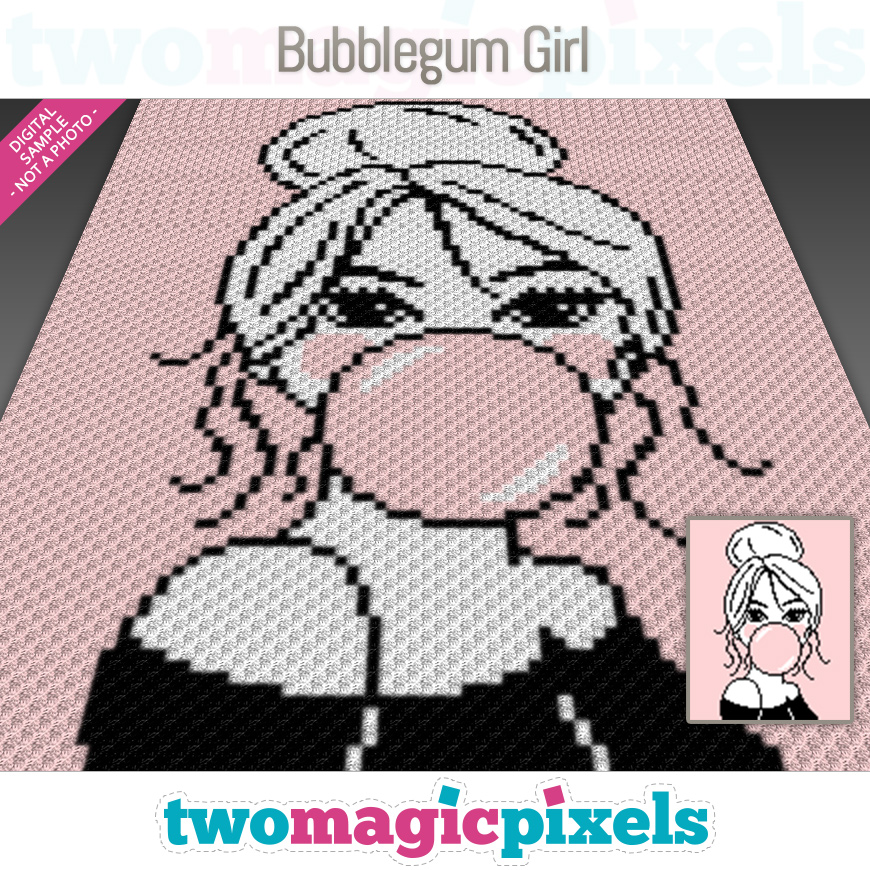 Bubblegum Girl by Two Magic Pixels
