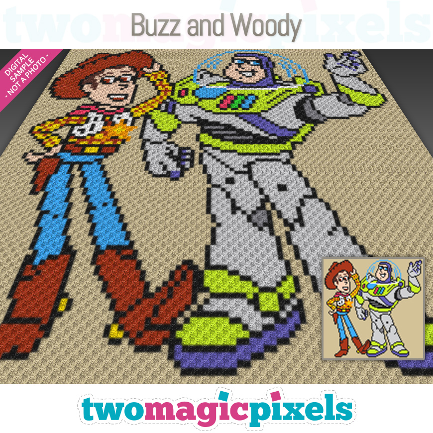 Buzz and Woody by Two Magic Pixels