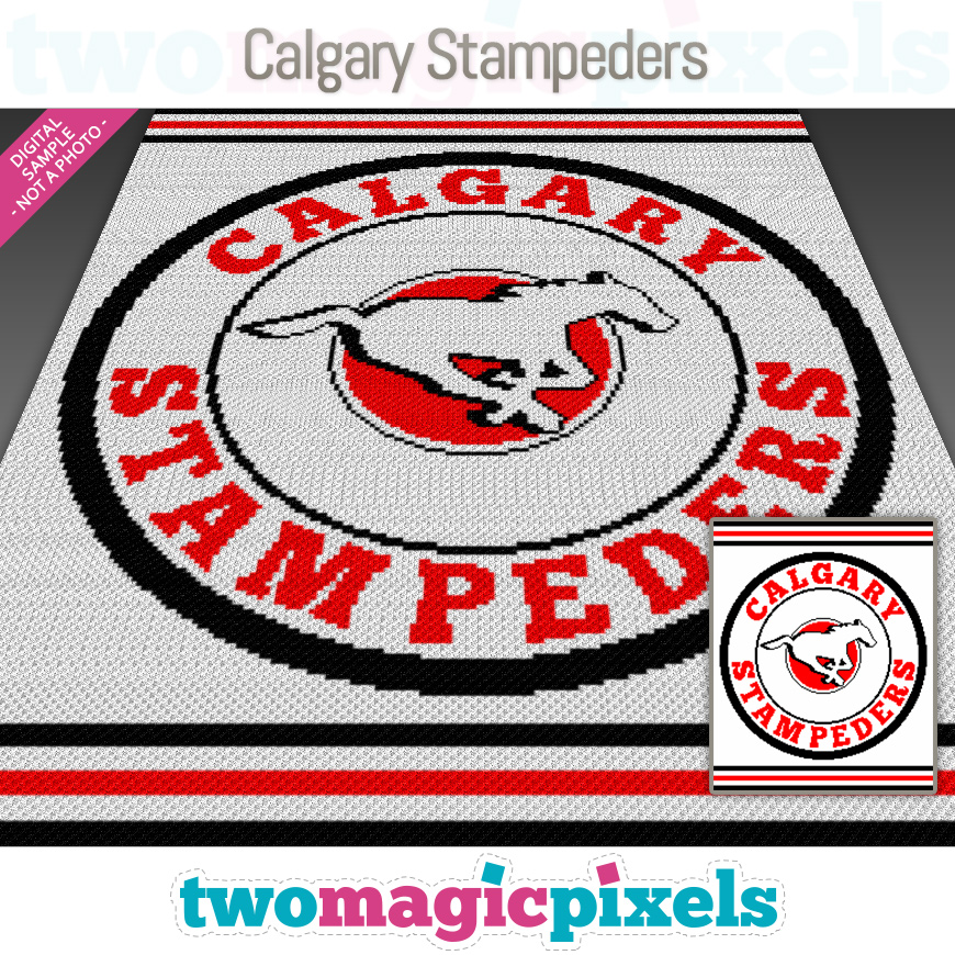 Calgary Stampeders by Two Magic Pixels