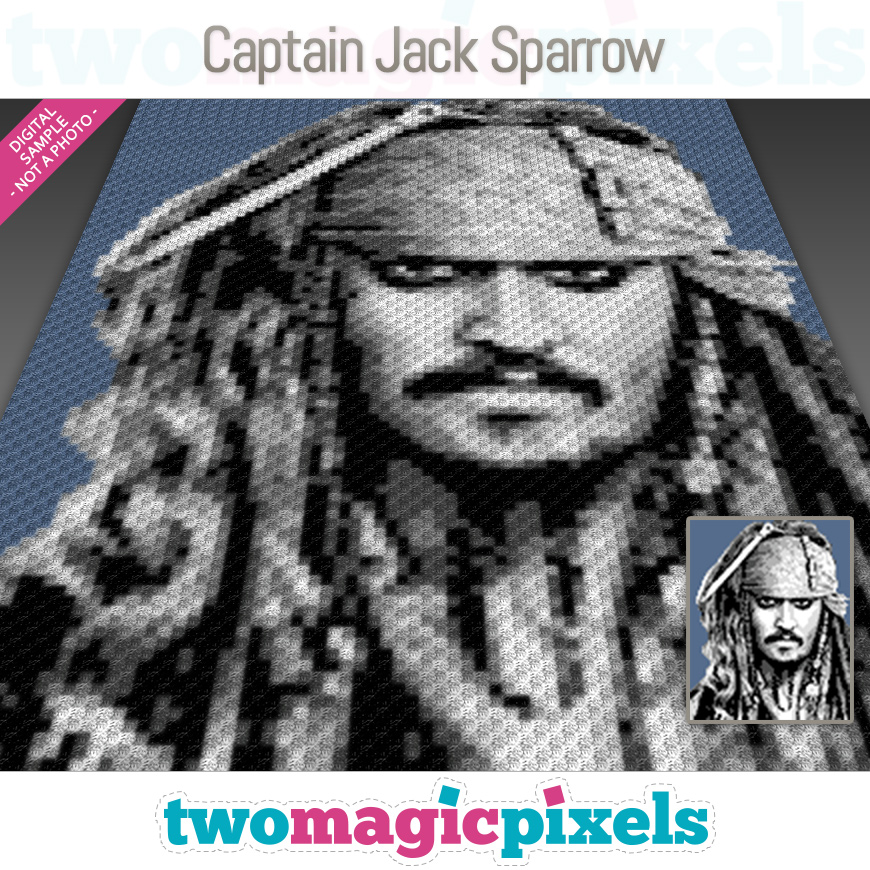 Captain Jack Sparrow by Two Magic Pixels