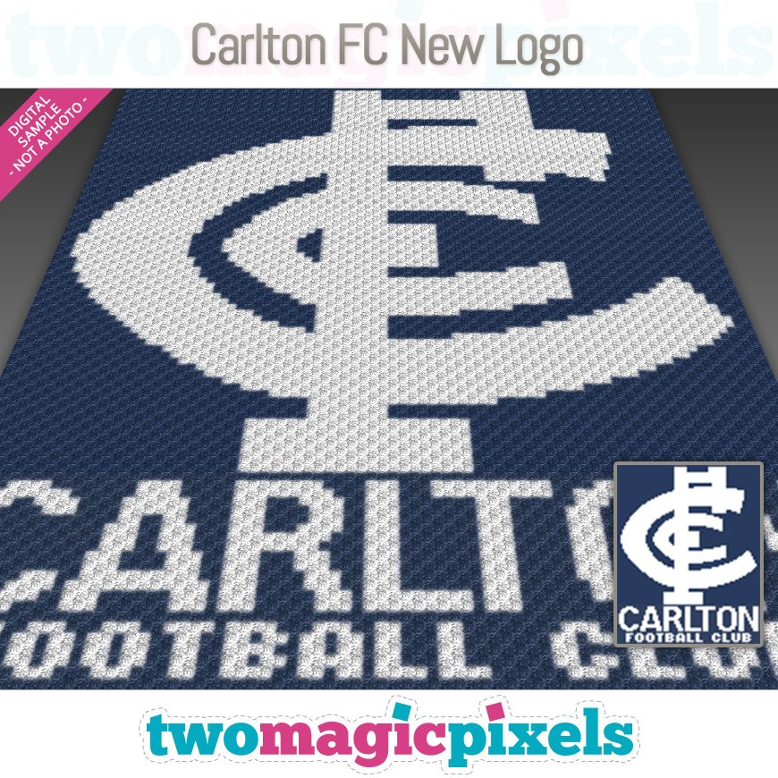 Carlton FC New Logo by Two Magic Pixels