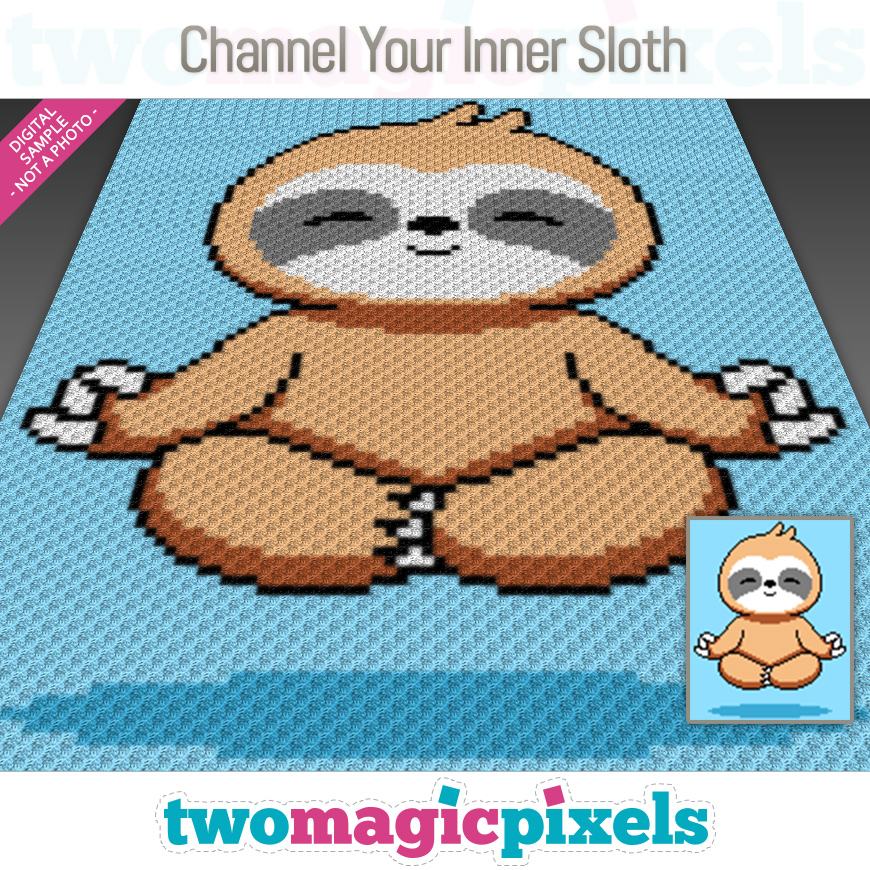Channel Your Inner Sloth by Two Magic Pixels
