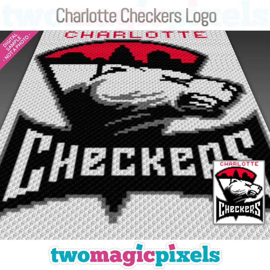 Charlotte Checkers Logo by Two Magic Pixels