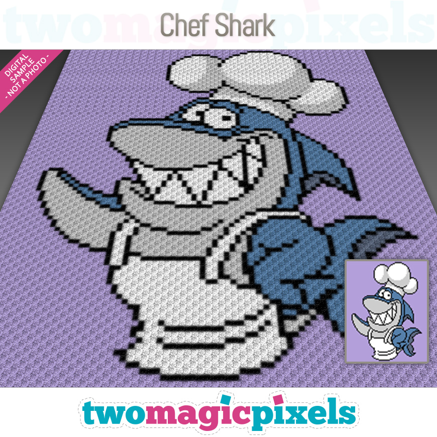 Chef Shark by Two Magic Pixels