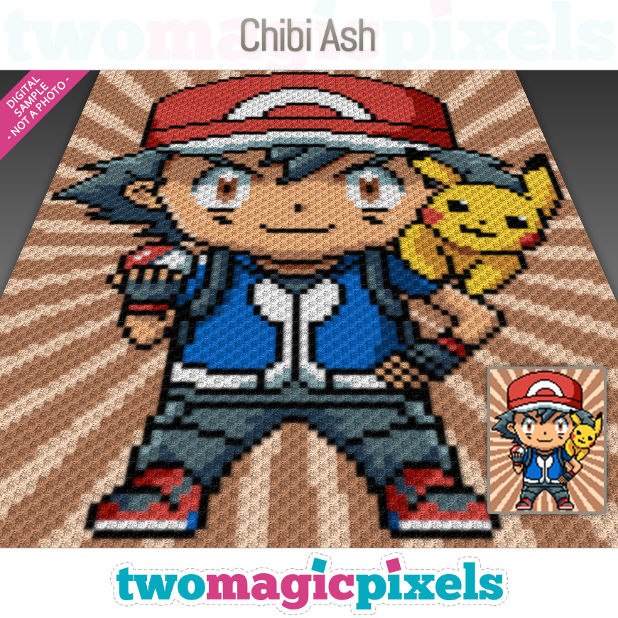 Chibi Ash by Two Magic Pixels