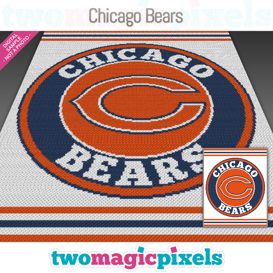 Chicago Bears by Two Magic Pixels