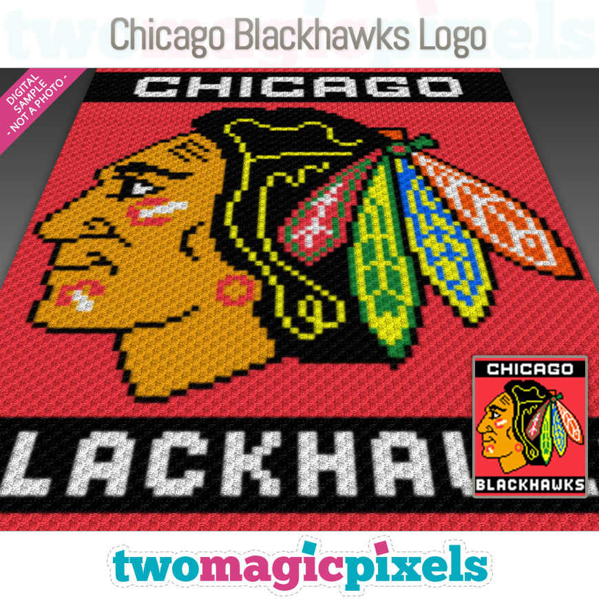 Chicago Blackhawks Logo by Two Magic Pixels