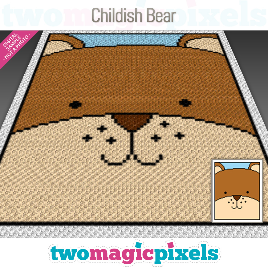 Childish Bear by Two Magic Pixels
