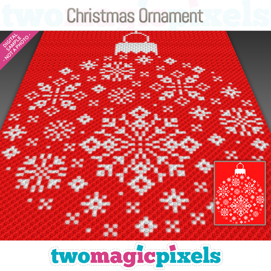 Christmas Ornament by Two Magic Pixels