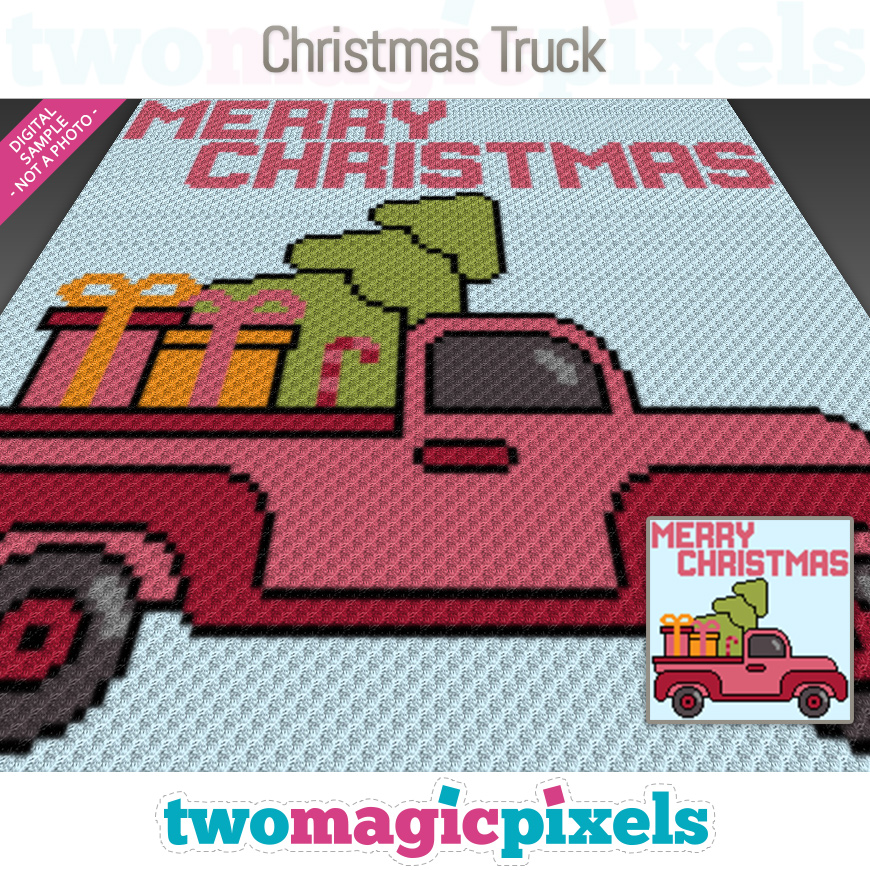 Christmas Truck by Two Magic Pixels