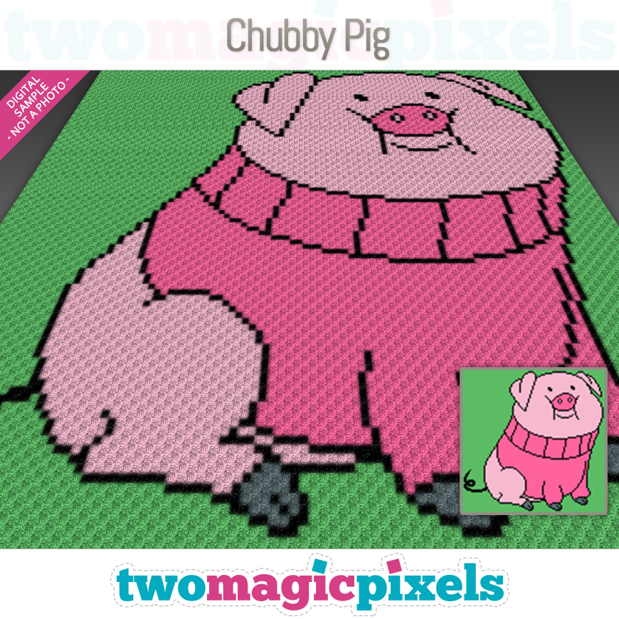 Chubby Pig by Two Magic Pixels