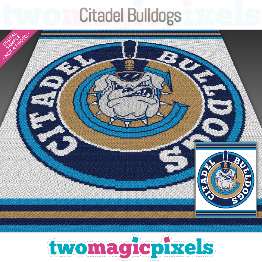 Citadel Bulldogs by Two Magic Pixels