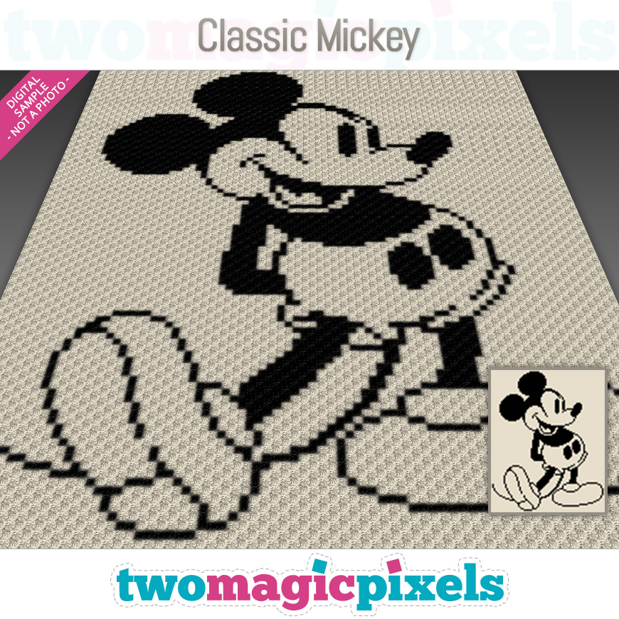 Classic Mickey by Two Magic Pixels