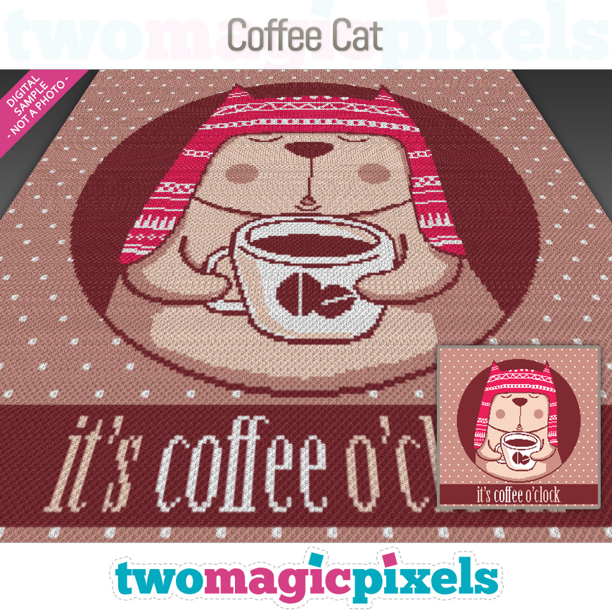 Coffee Cat by Two Magic Pixels