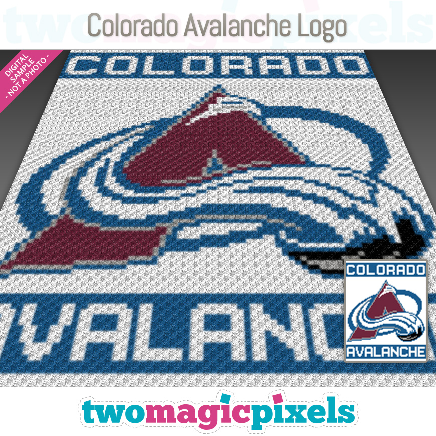 Colorado Avalanche Logo by Two Magic Pixels
