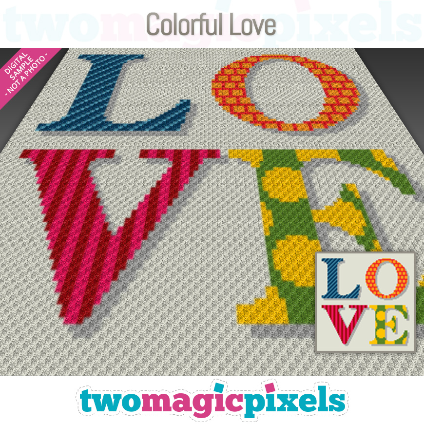 Colorful Love by Two Magic Pixels