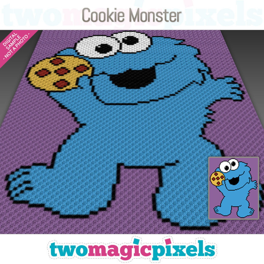 Cookie Monster by Two Magic Pixels