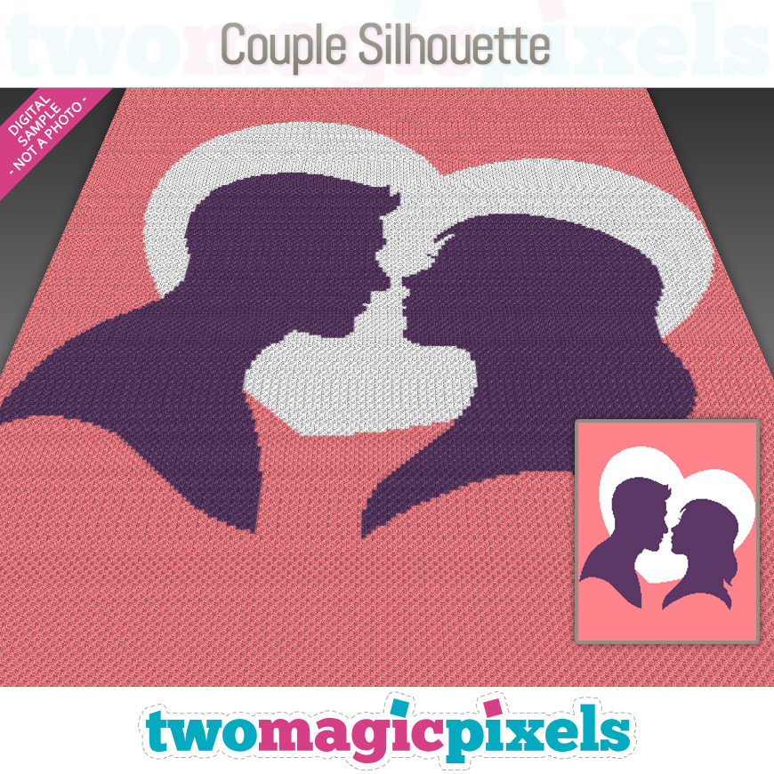 Couple Silhouette by Two Magic Pixels