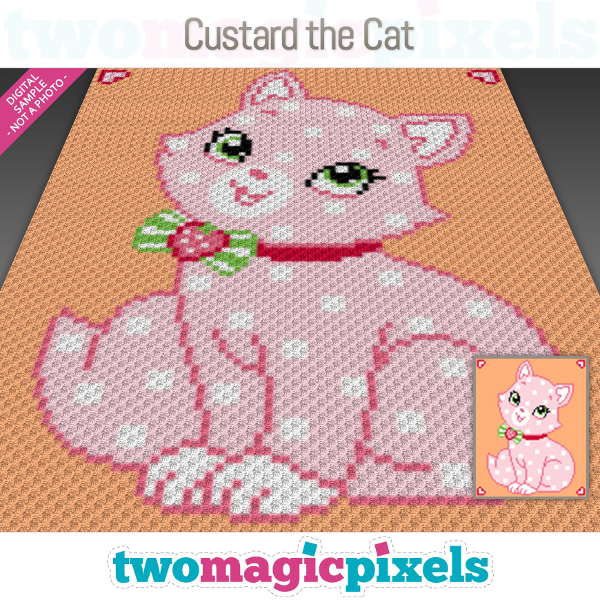 Custard the Cat by Two Magic Pixels