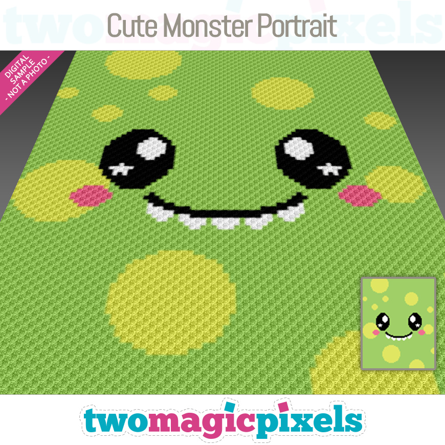 Cute Monster Portrait by Two Magic Pixels